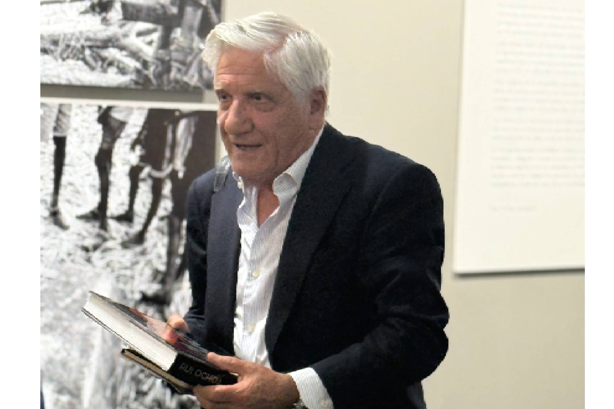 Rui Ochoa in the Athenaeum of Madrid. Photo: Cristina Gala.