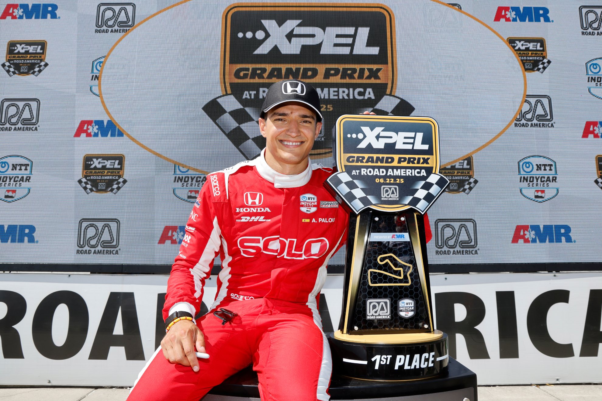 With that of Road América, Palou climbed the podium this year ... in nine races.