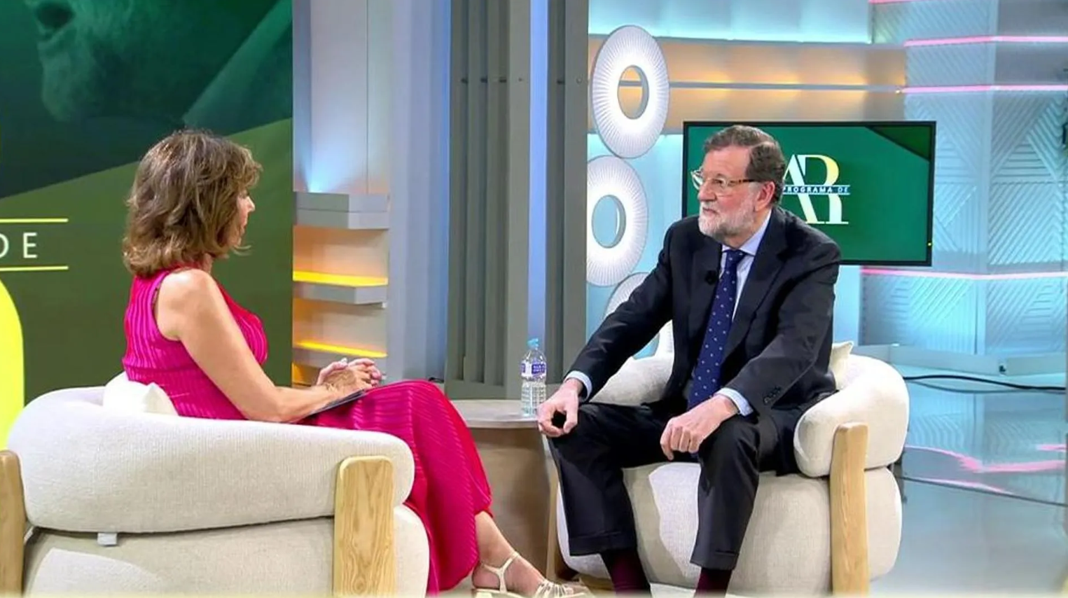 Ana Rosa Quintana and Mariano Rajoy