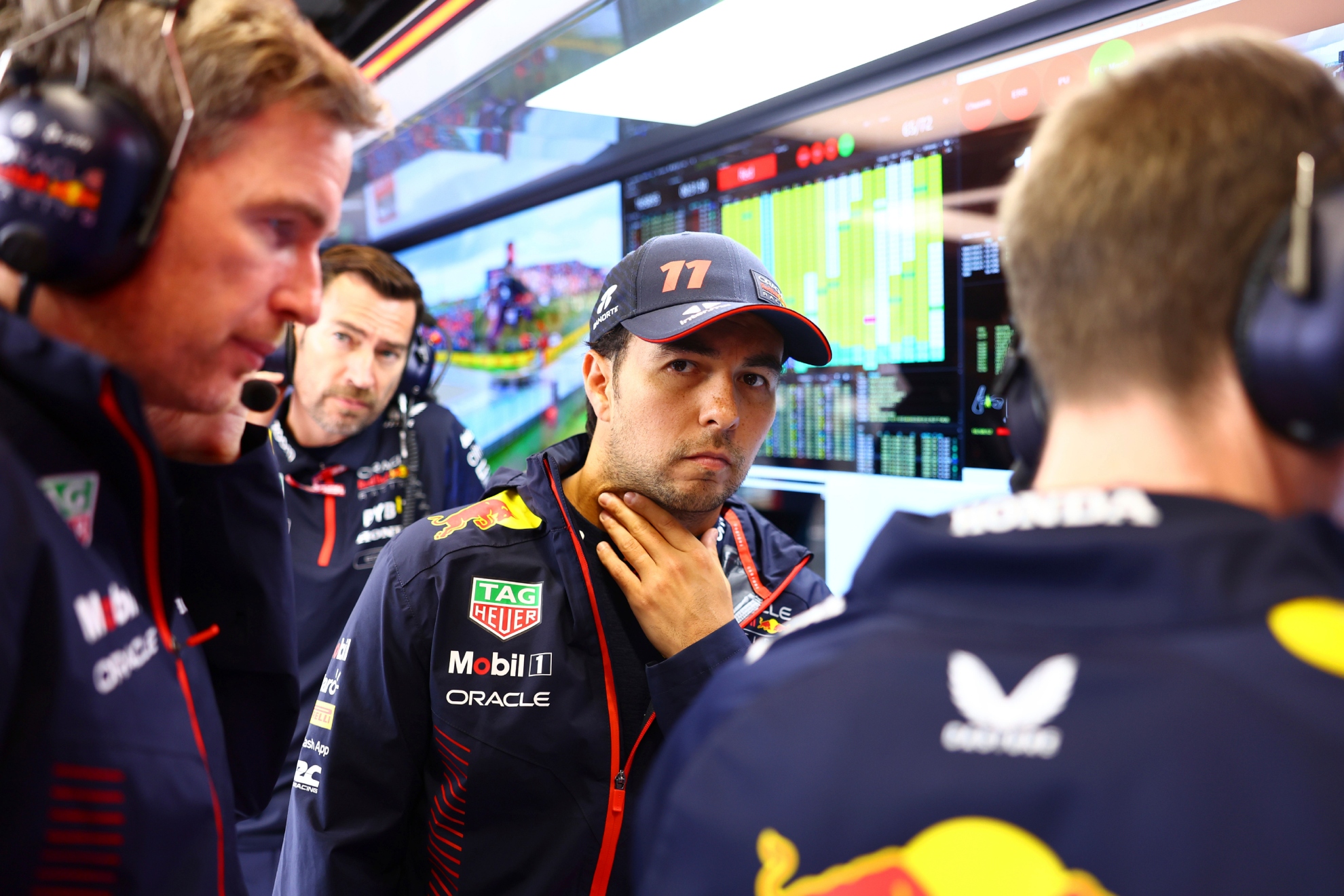 Sergio Checo Pérez durante el GP de los Países Bajos 2023.