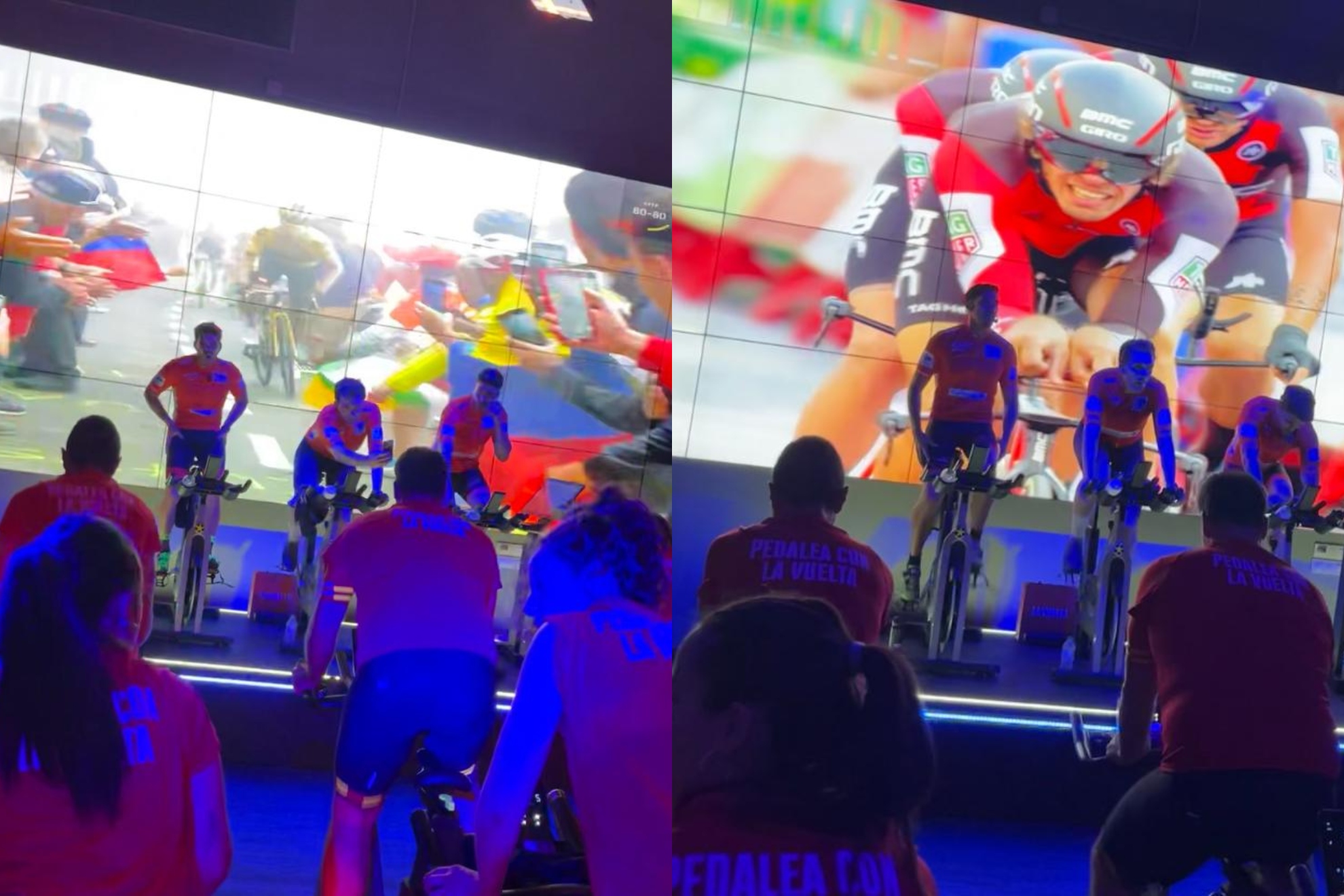 Luis Pasamontes directed the immersive session of Lavuelta in Go Fit.