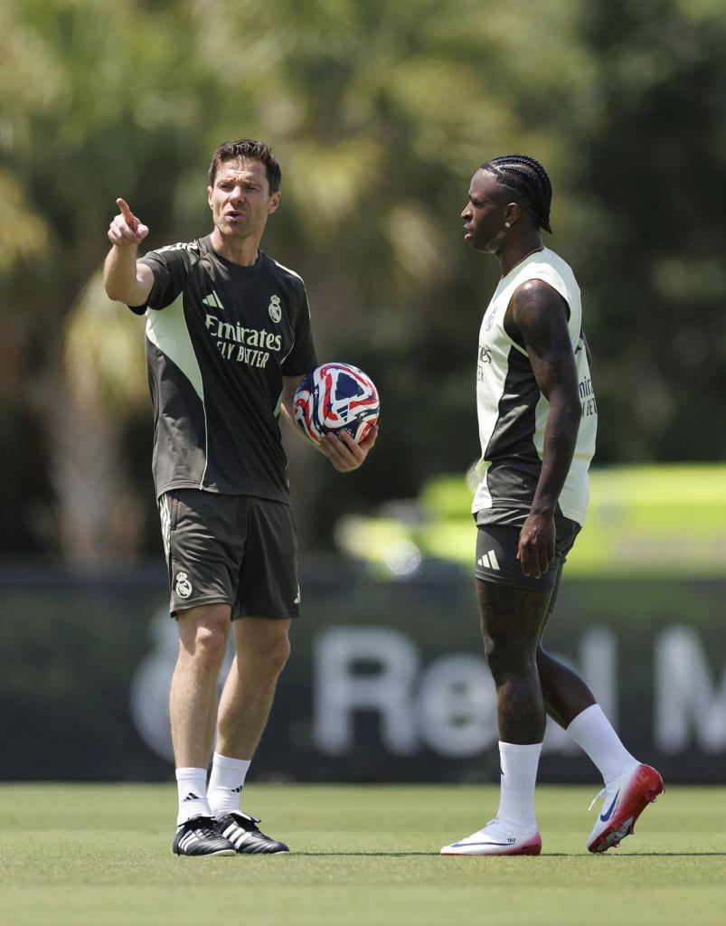 Real Madrid training in Palm Beach
