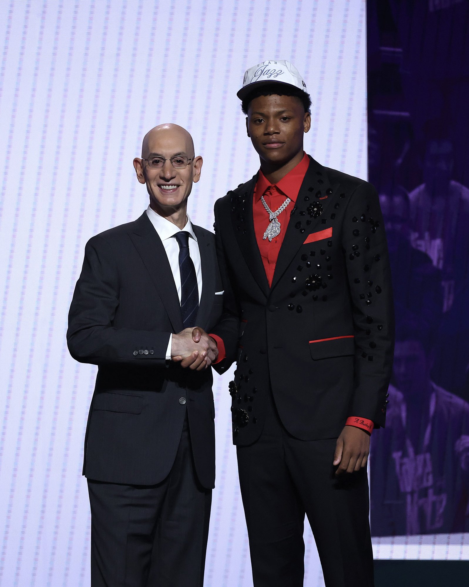 Ace Bailey on the night of the draft