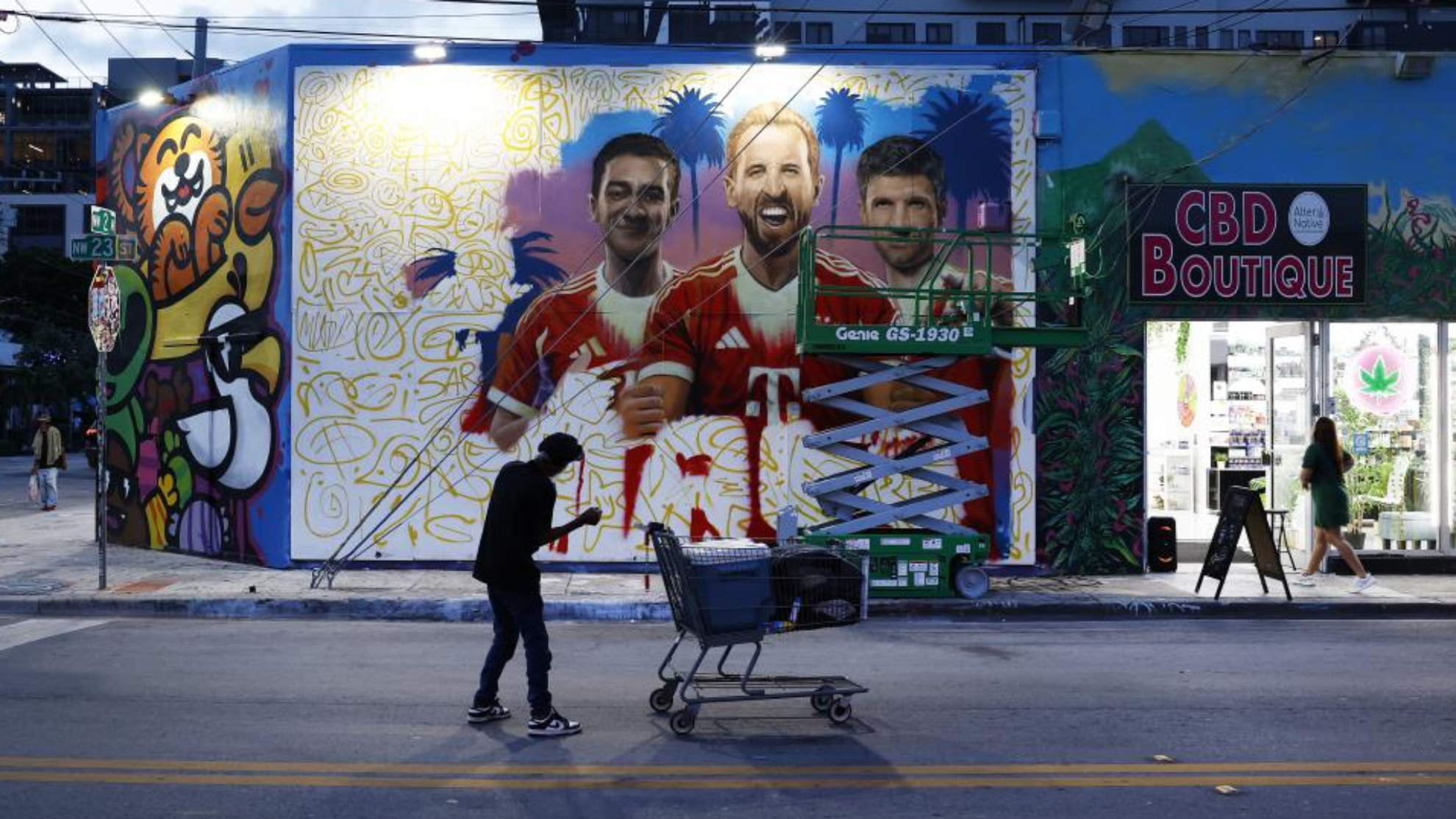 El nuevo mural para este Mundial de Clubes.