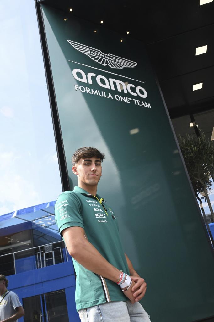 Meri Boya, en el House de Aston Martin en Spielberg.