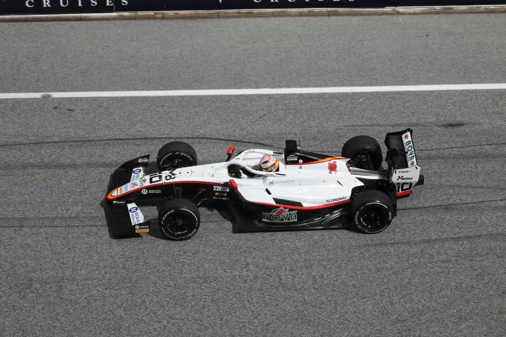 Mari Boya, con su F3 de Campos Racing, en el GP de Austria 2025.