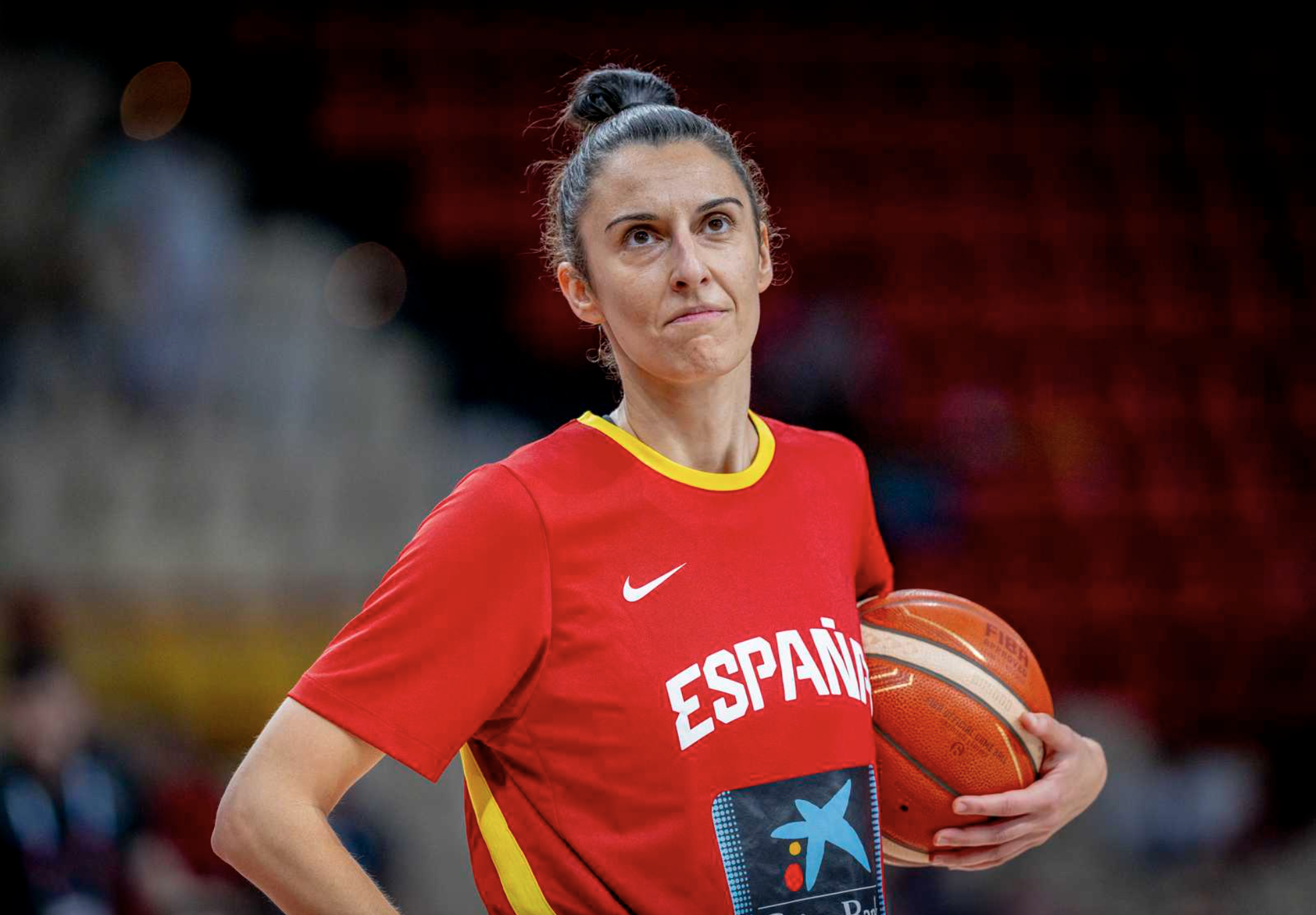 Alba Torrens, captain of the Spanish team.