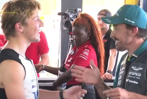 Lawson pasa de 'archienemigo' a 'colega' de Alonso