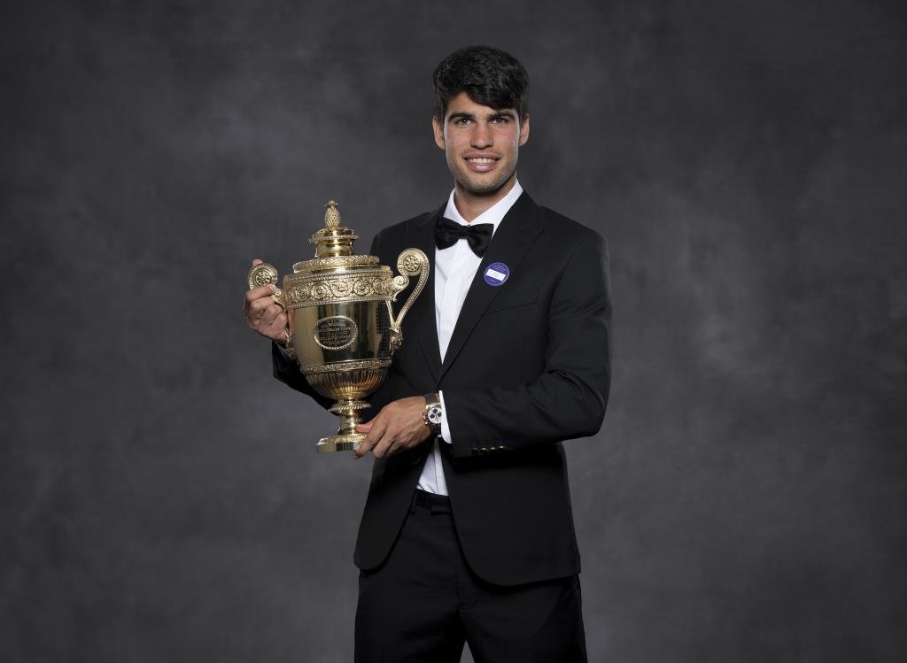 Alcaraz, champion and member of the All England Lawn Tennis and Croquet Club