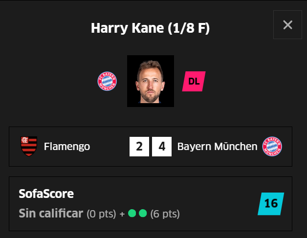 Kane lleva tres goles en el Mundial de Clubes.