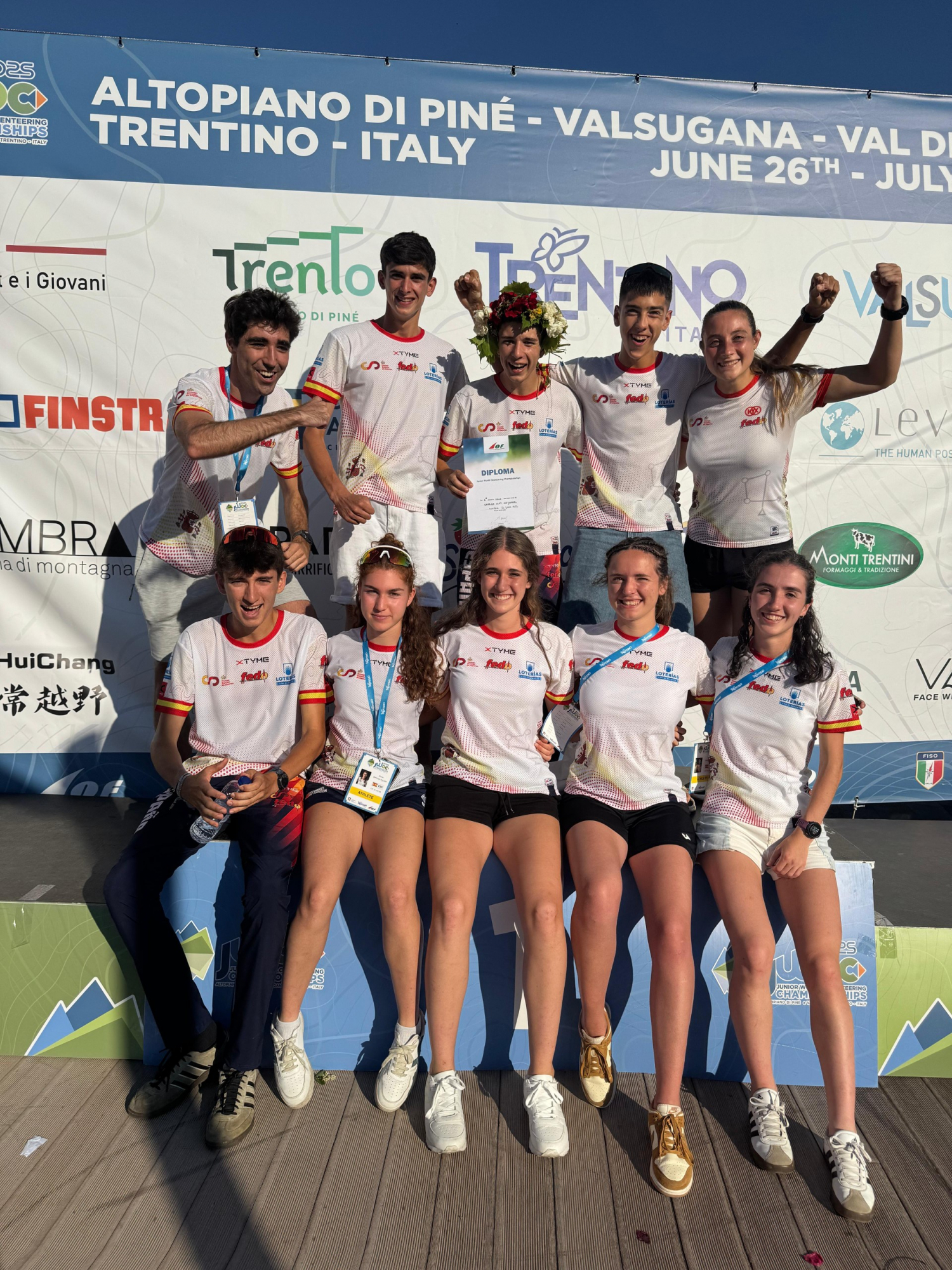The Spanish team