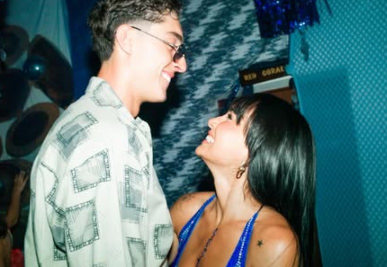 Aitana with Plex on her birthday