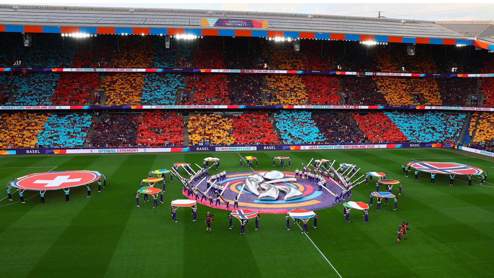 Opening ceremony of the Eurocup 2025