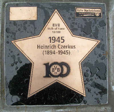 Heinrich Czerkus memory plate.