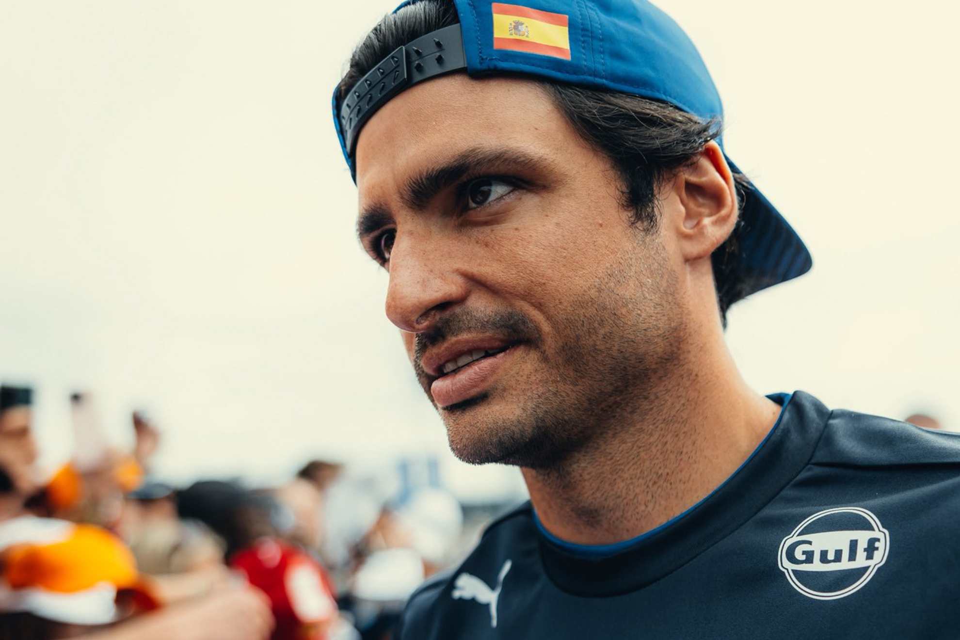 Carlos Sainz, en Silverstone.