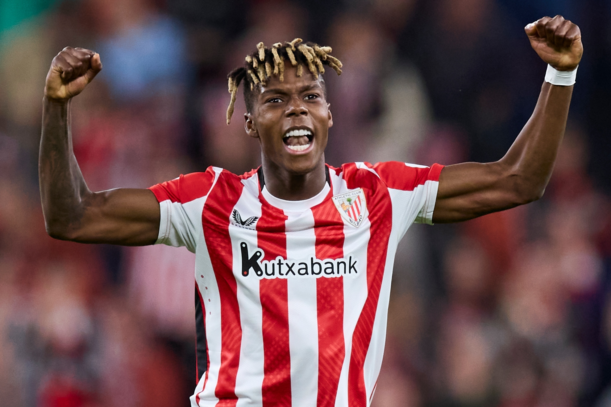 Nico Williams, Athletic player.