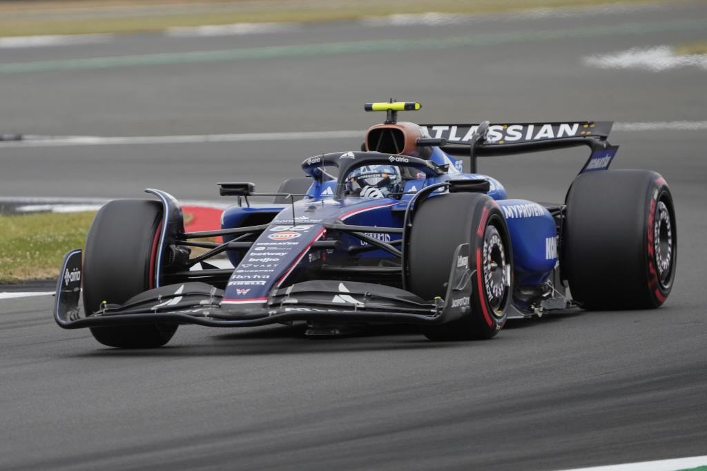 Sainz, en acción.