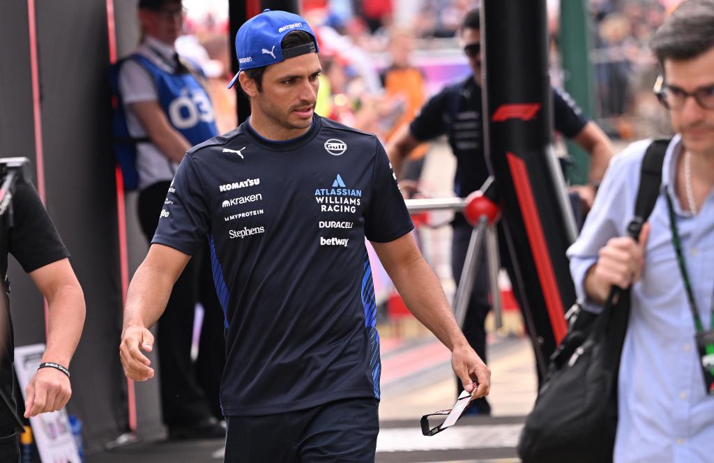Sainz, en el GP de Gran Bretaña
.