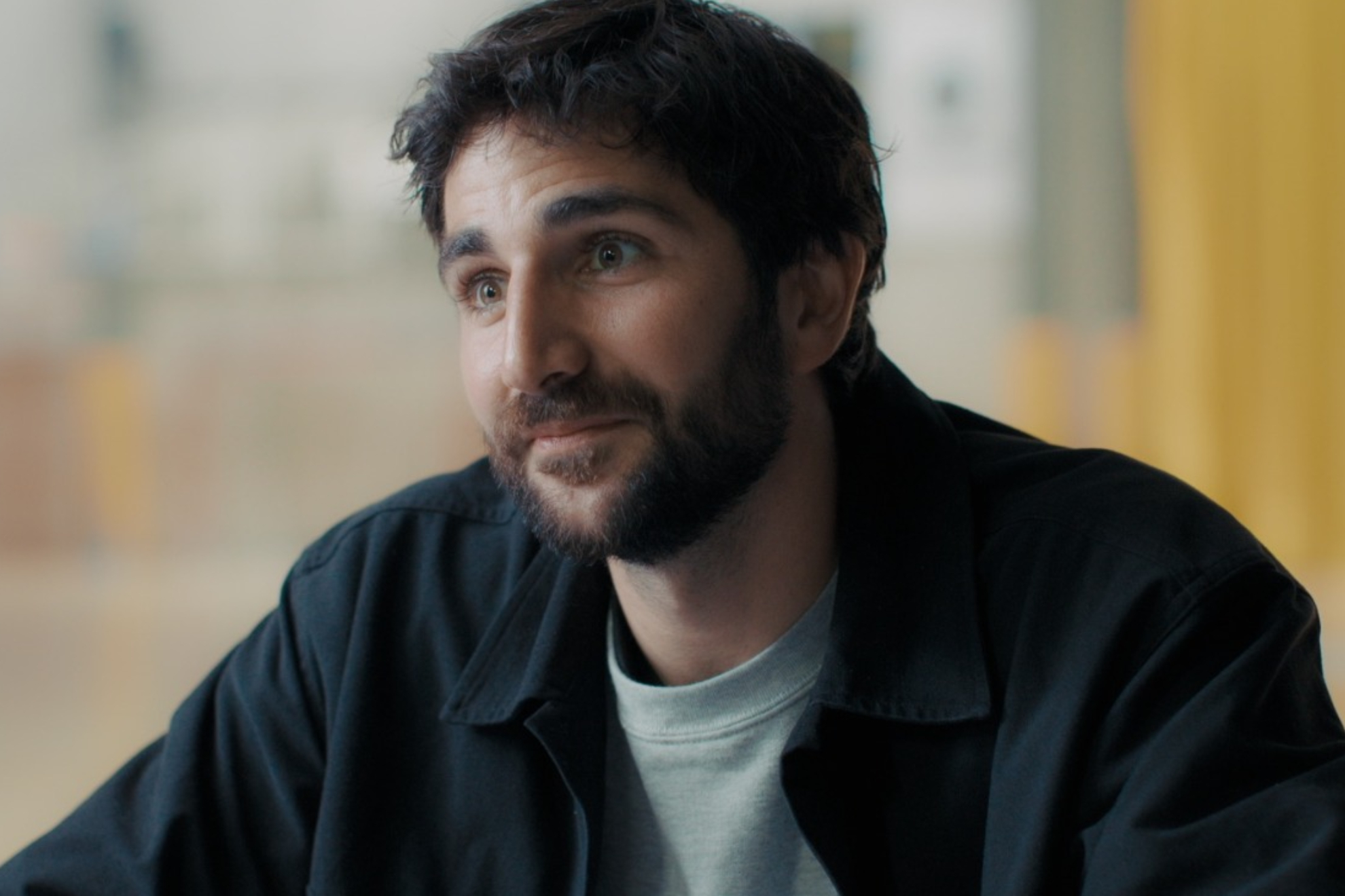Ricky Rubio during the interview with Jordi Évole.