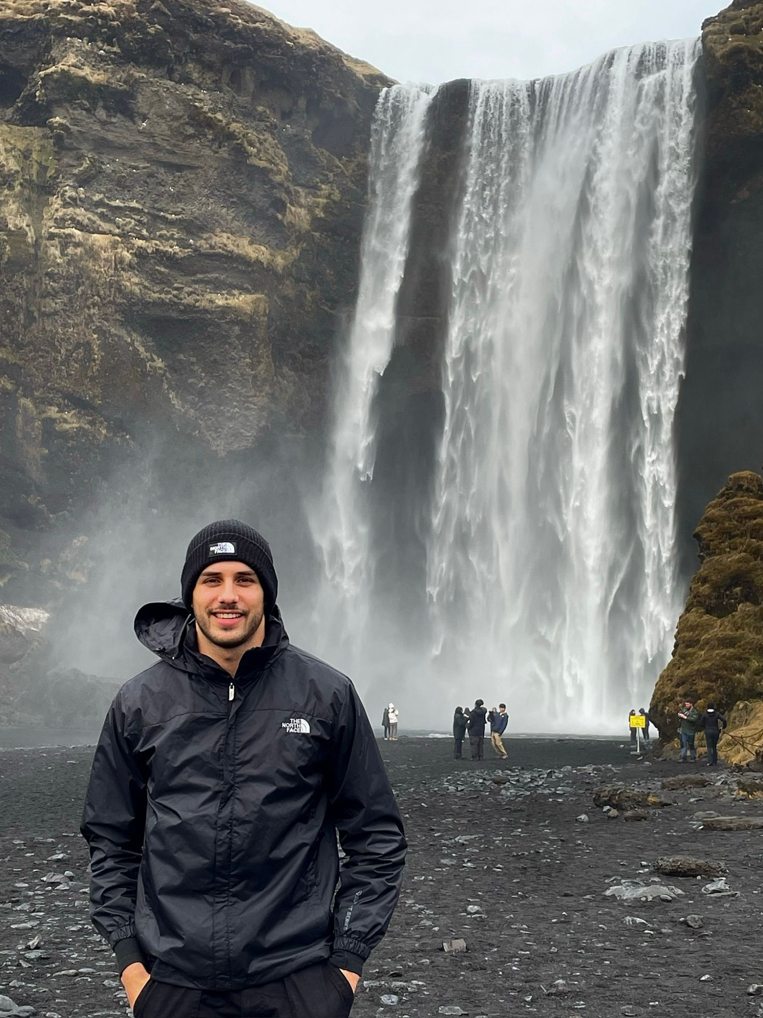 Gerard Tomàs enjoying his free time in Iceland.