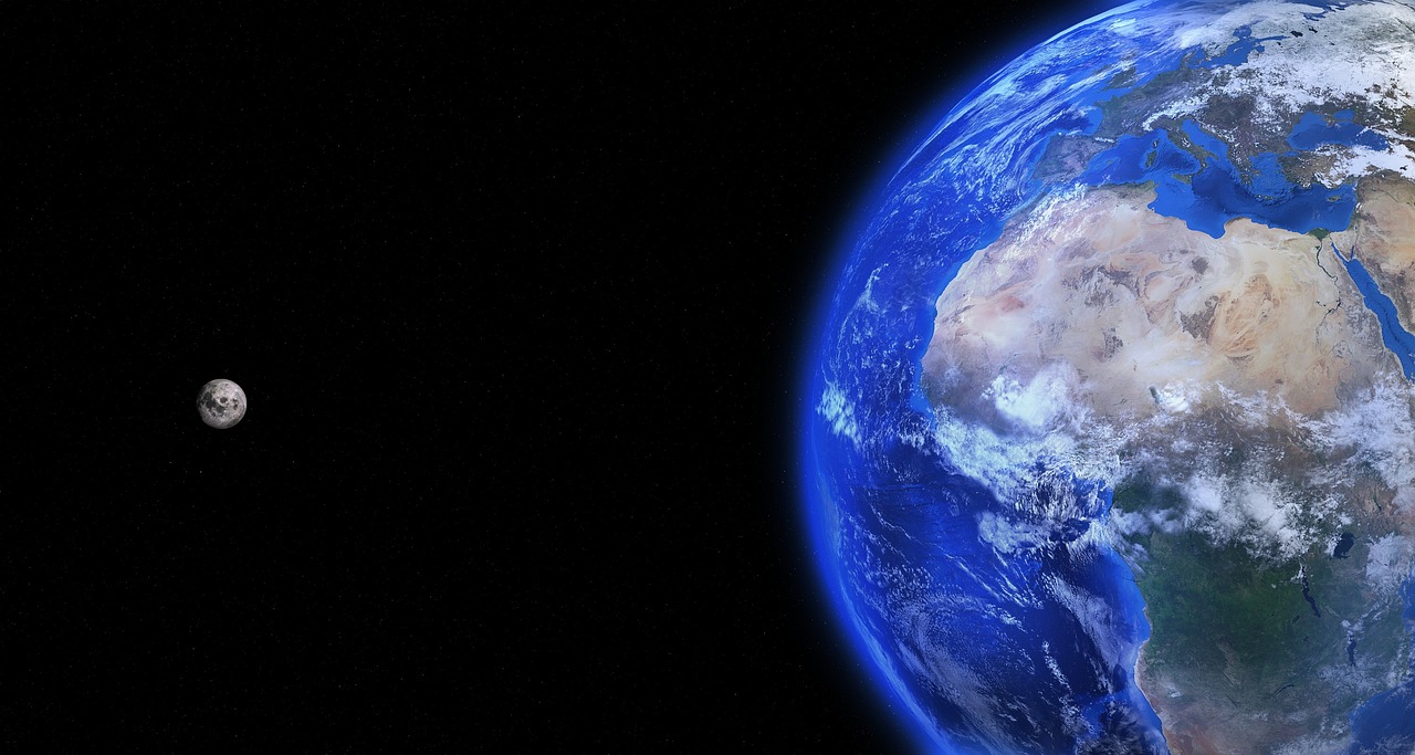 The Earth, as a Formula 1 pilot