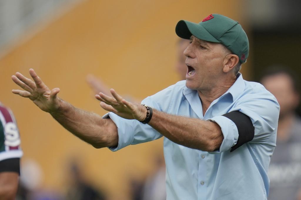 Renato Gaucho, at Fluminense-Al Hilal held in Orlando