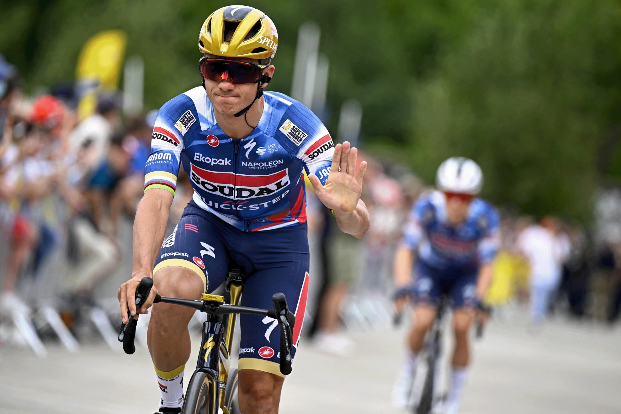 Remco Evenepoel, Durante Este Tour.