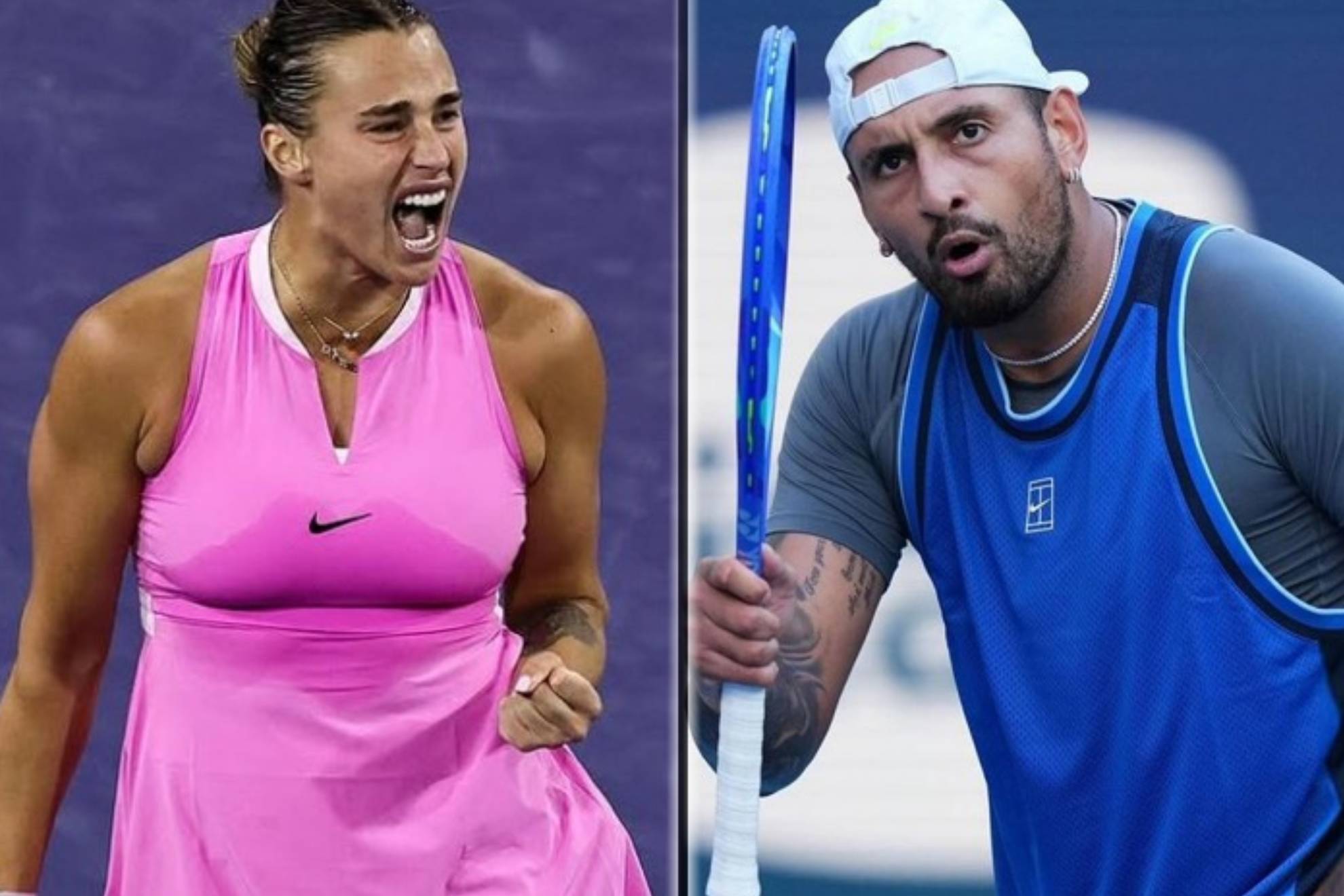 Vuelve la polémica Batalla de los Sexos al tenis: Aryna Sabalenka jugará contra Nick Kyrgios