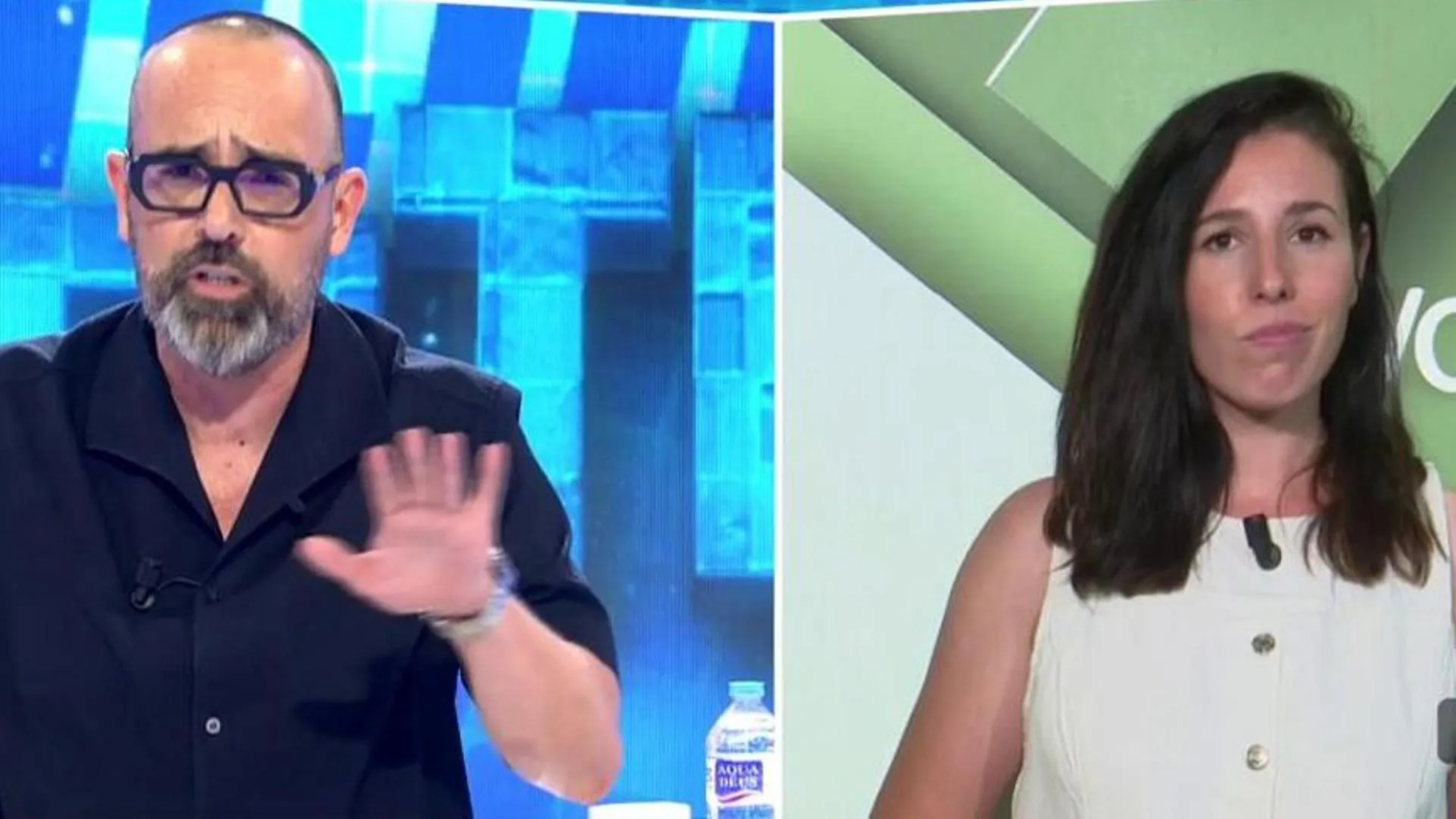 Risto Mejide expulsa a la portavoz de VOX tras "amenazar" a 'Todo es mentira': "Soy yo quien la deporto usted de este programa"