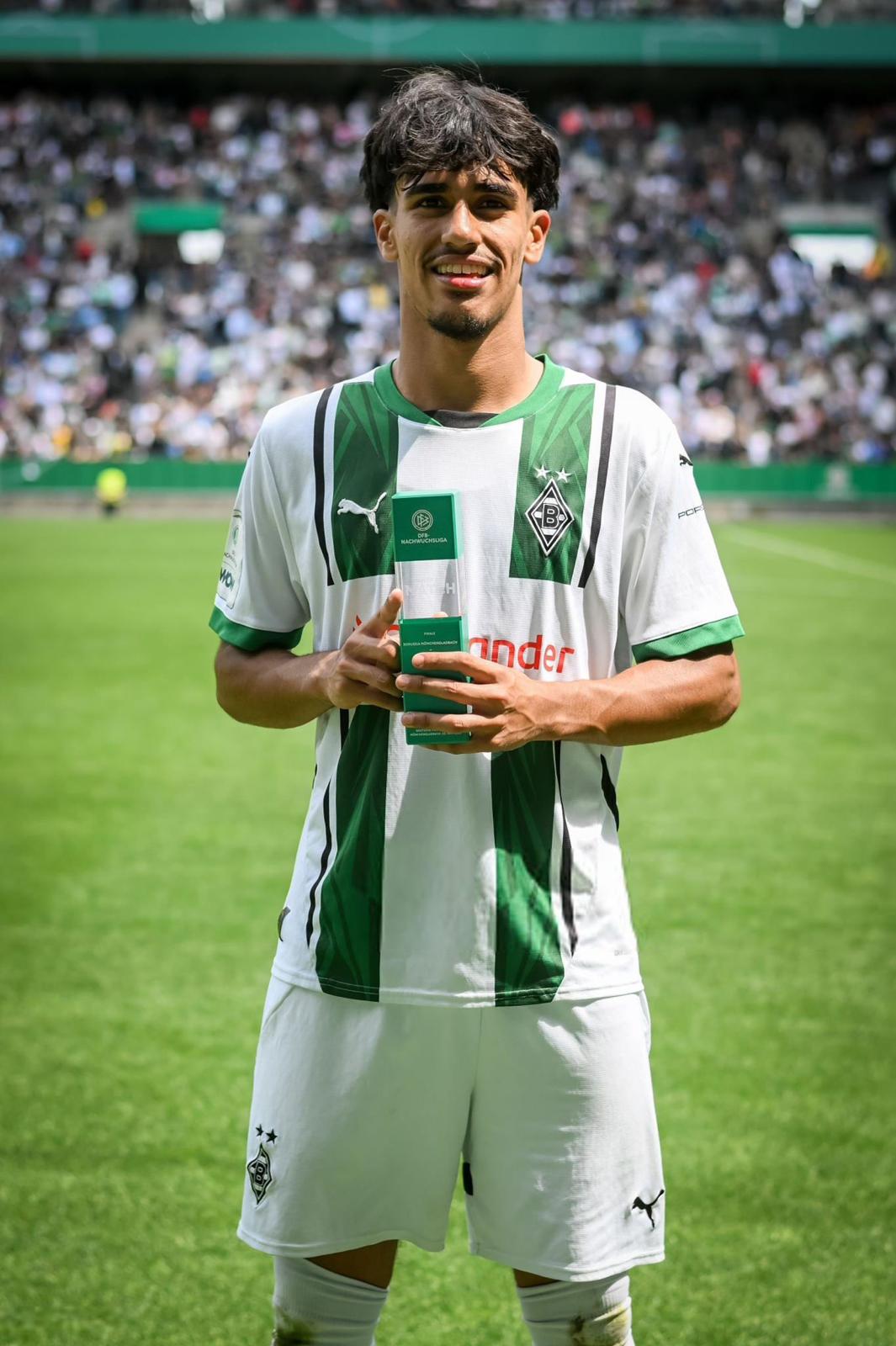 Armando Güner es una de las joyas de la cantera del Gladbach.