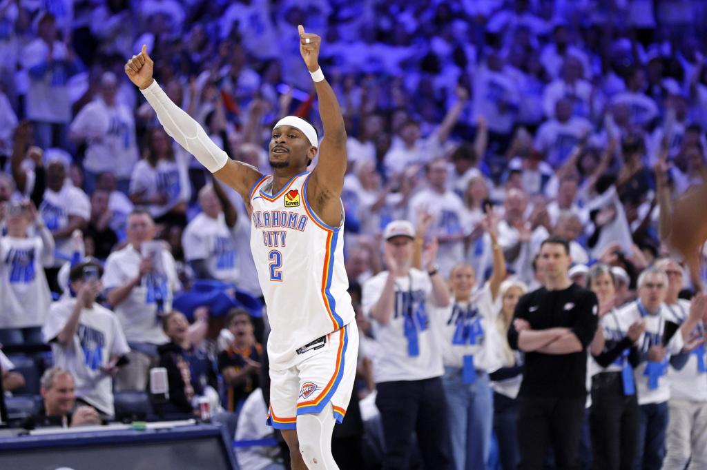 Shai Gilgeous-Alexander con Oklahoma City Thunder