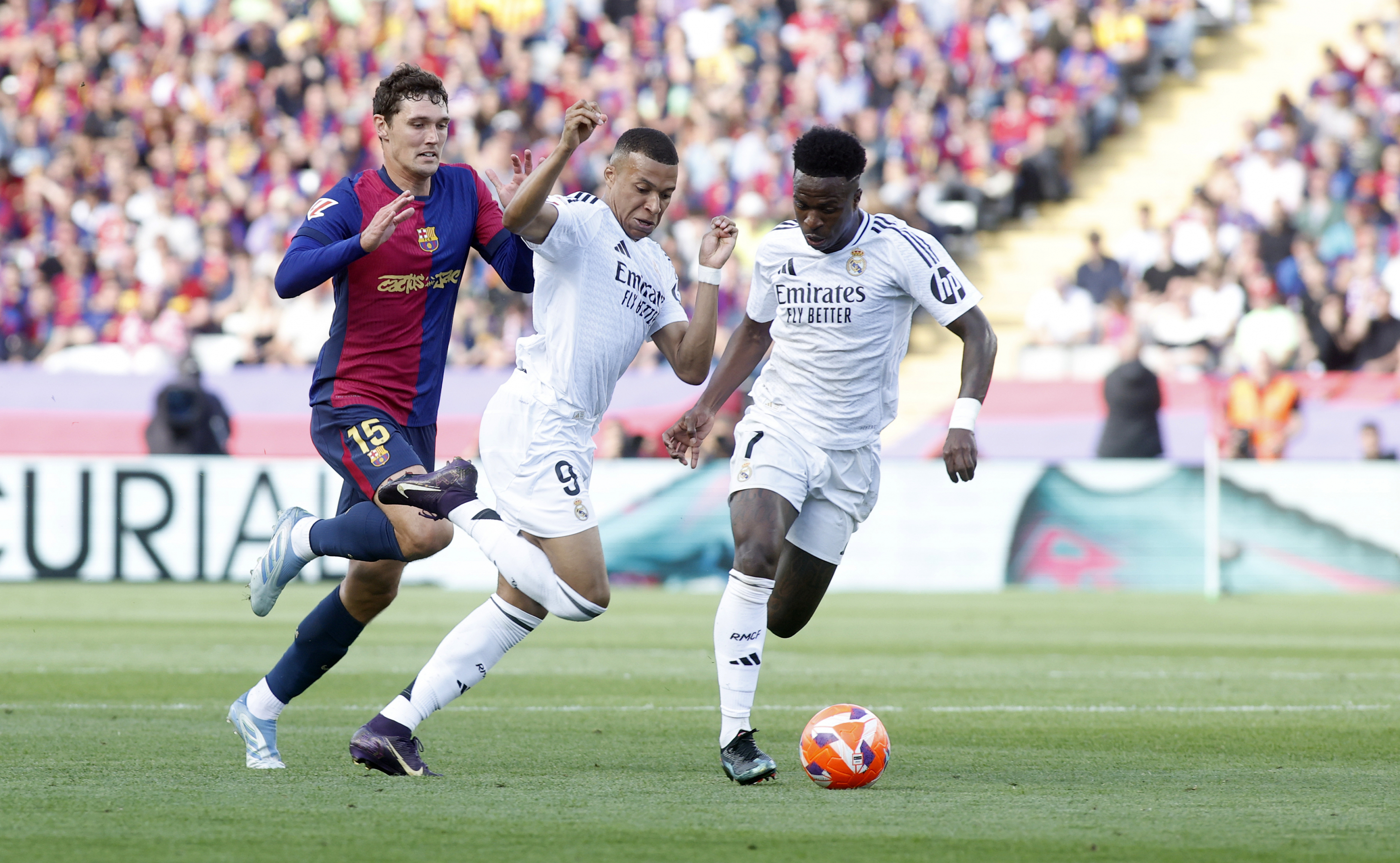 Christensen, en el partido frente al Real Madrid.