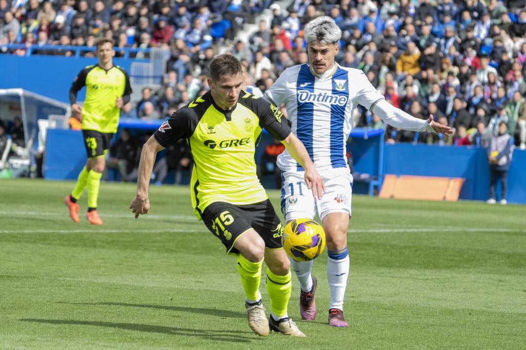 Partido de LaLiga EA Sports entre el Leganes y el Betis en el estadio de Butarque.