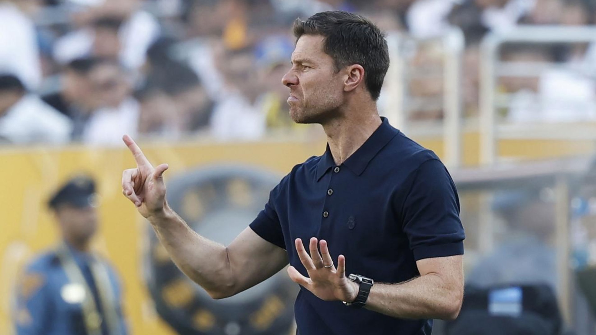 Xabi Alonso, en el partido ante el PSG