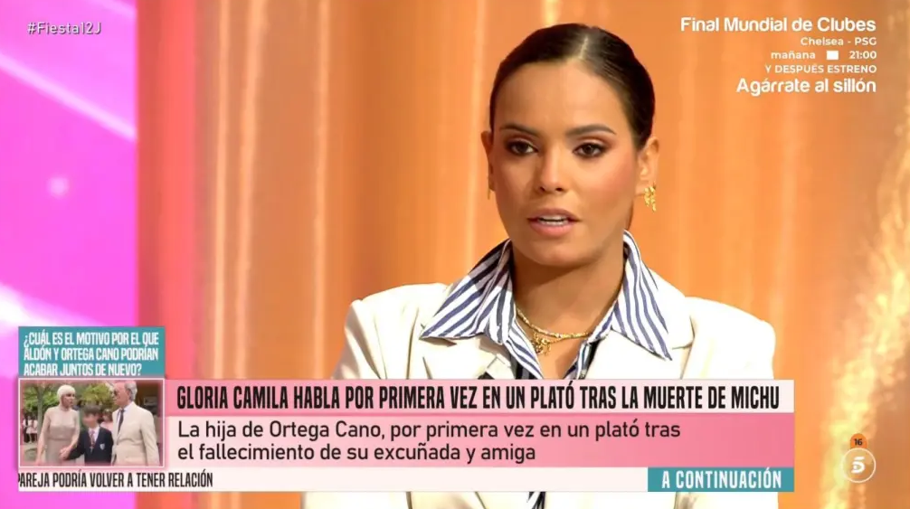 Gloria Camila, en 'Fiesta'