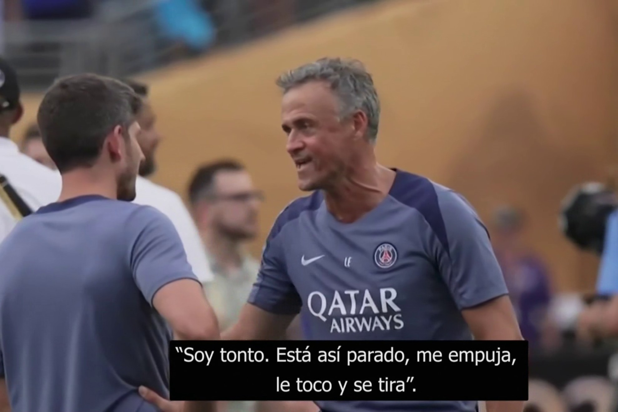 El lamento de Luis Enrique tras la agresión a Joao Pedro: "Soy tonto"