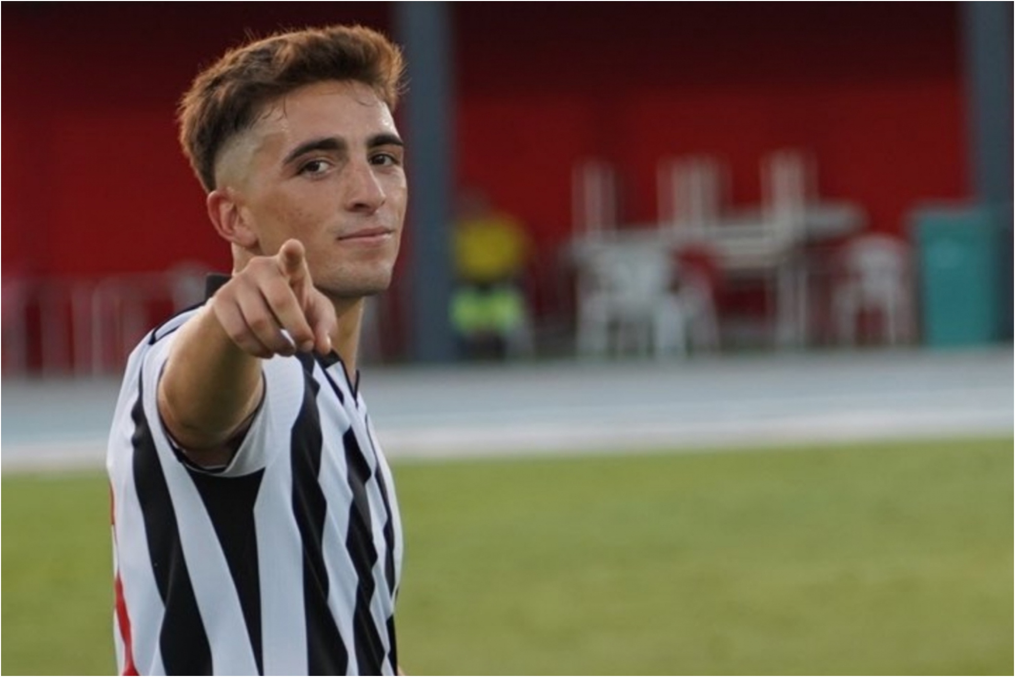 Álex Calatrava, con el Castellón.