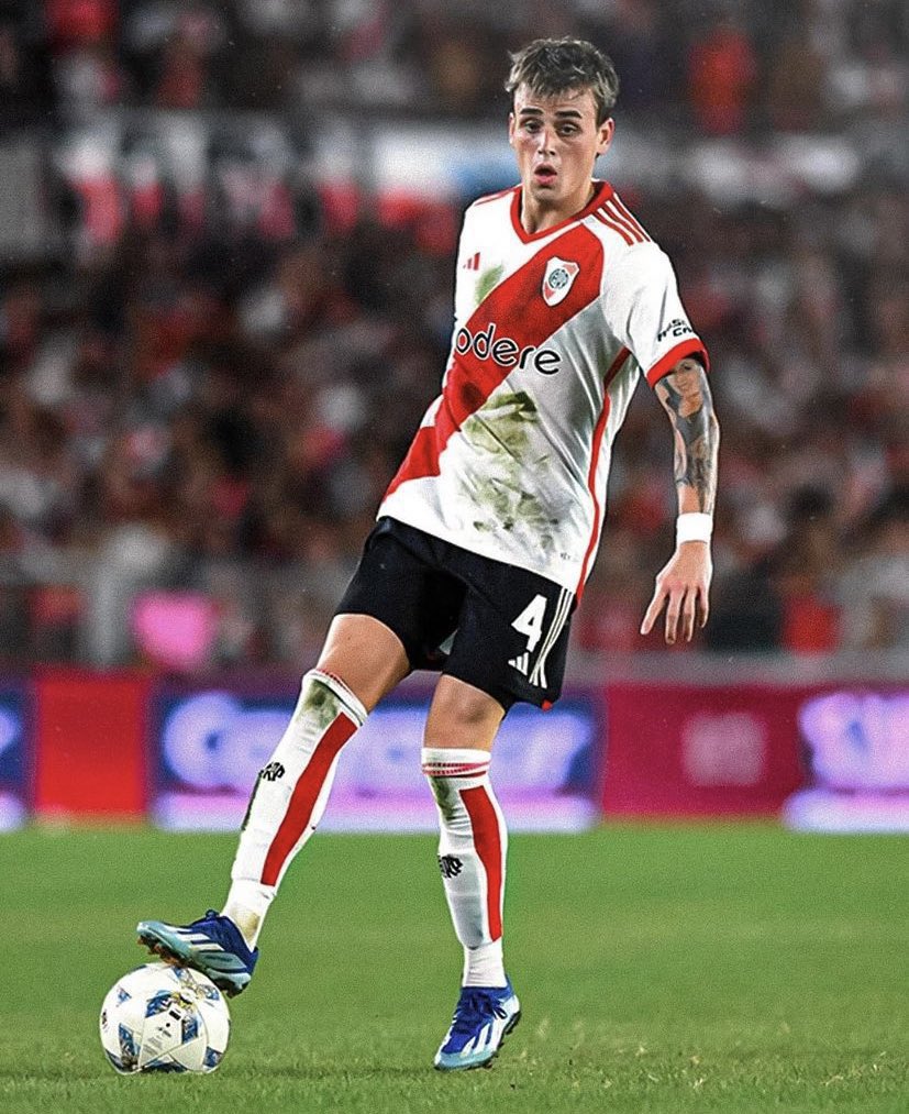 Fonseca jugando con River