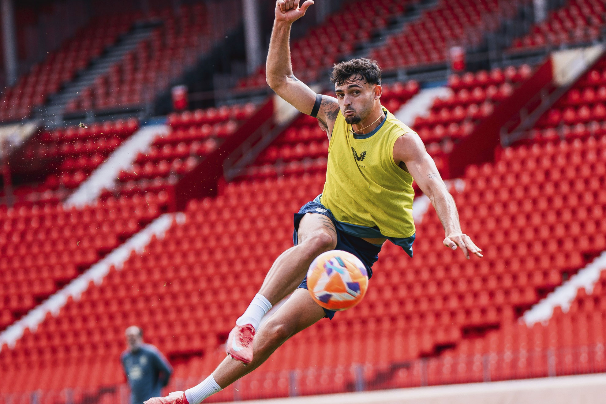 Marc Pubill, en un entrenamiento