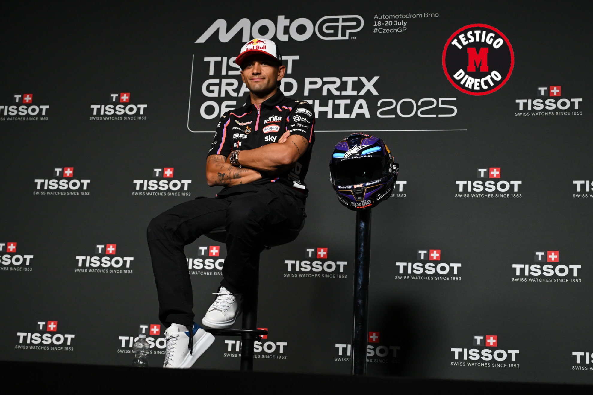 Jorge Martín, en Brno.