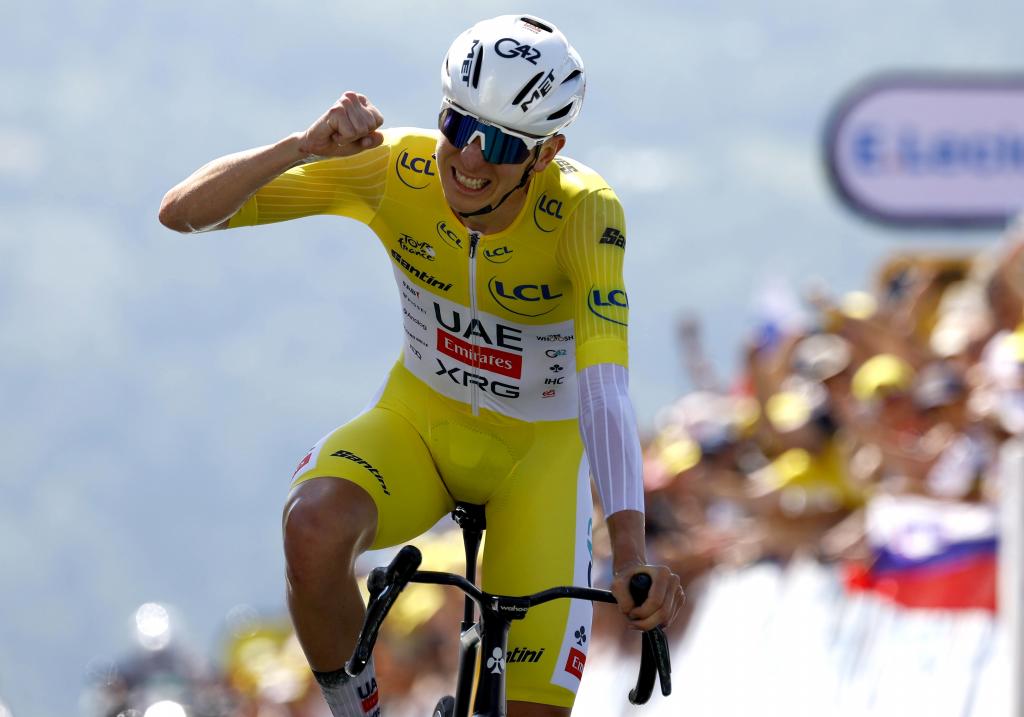 Crono La Bici Di Roglic Enésima Exhibición De Pogacar: El Esloveno