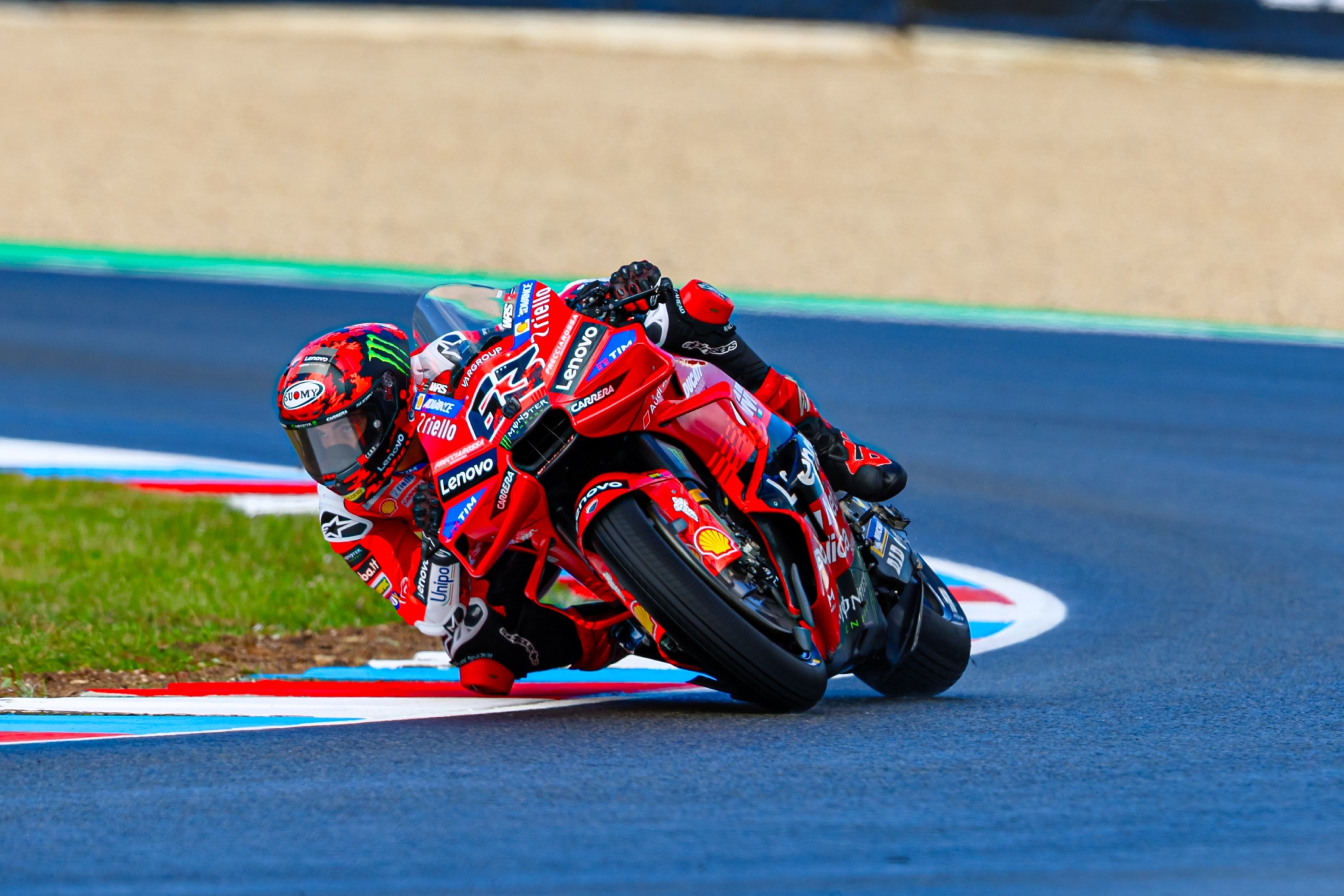 Pecco Bagnaia, en Brno.