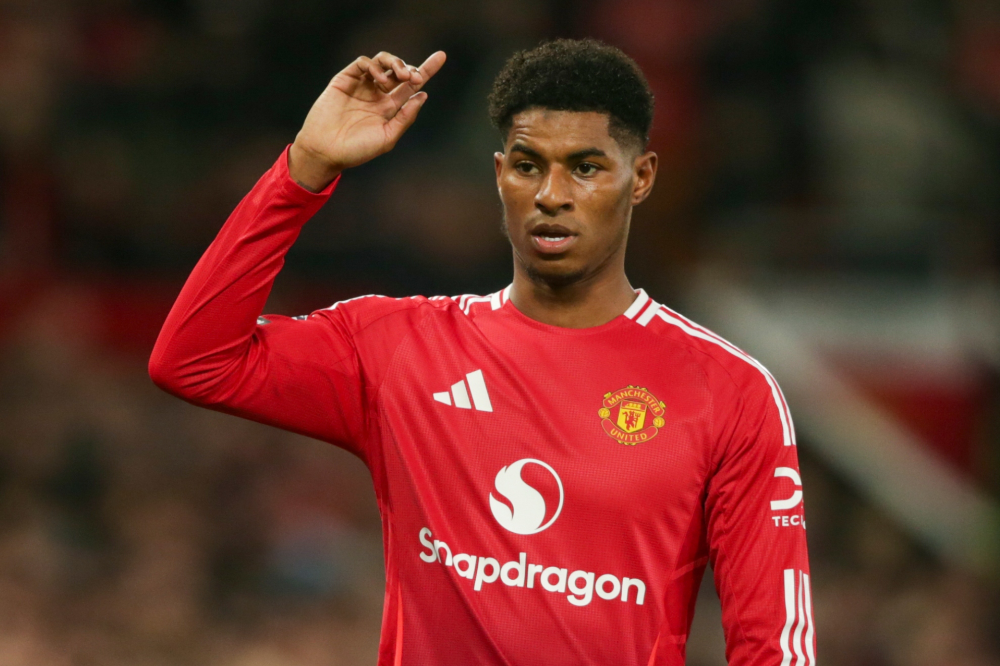 Marcus Rashford, jugador del United.