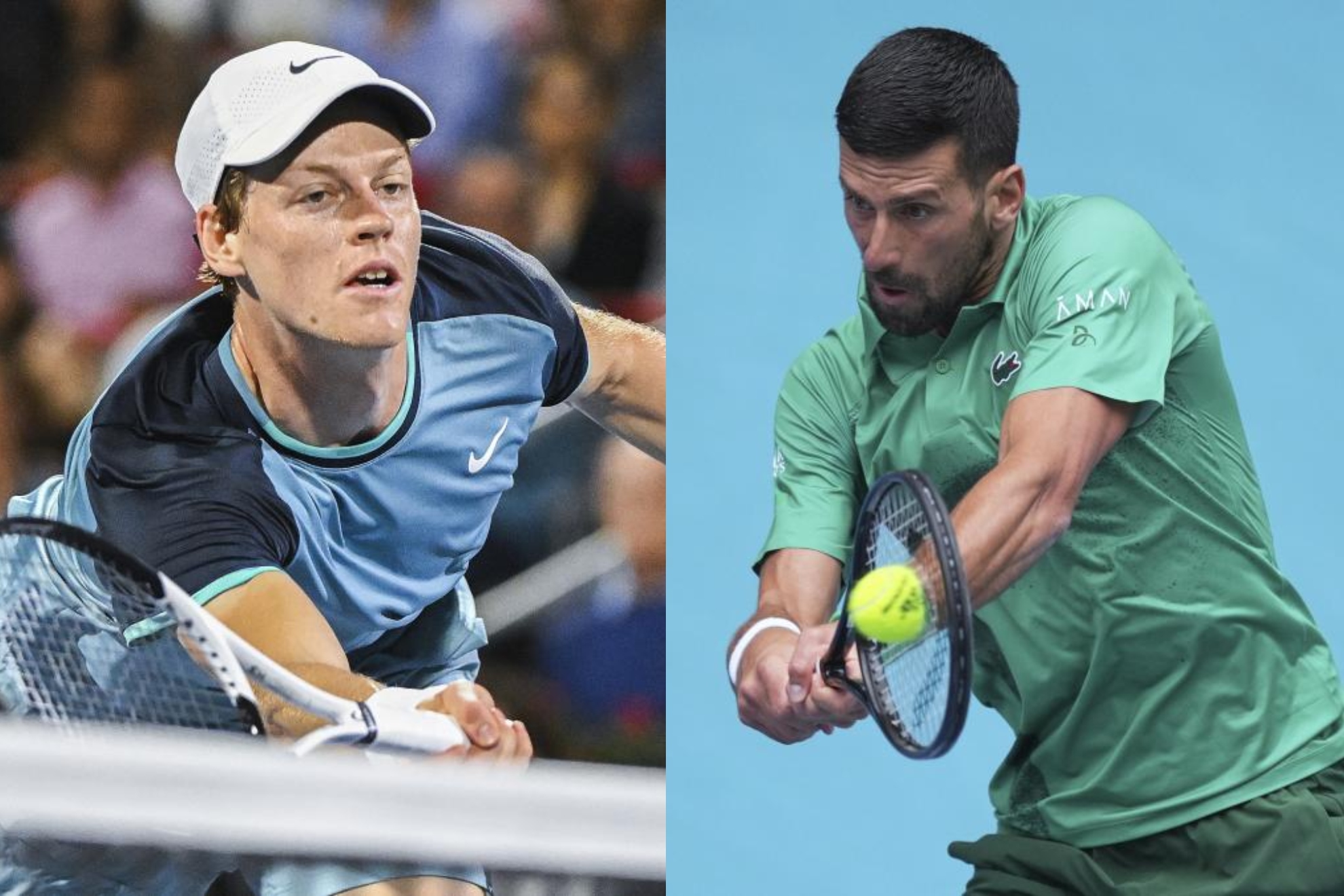 Sinner y Djokovic