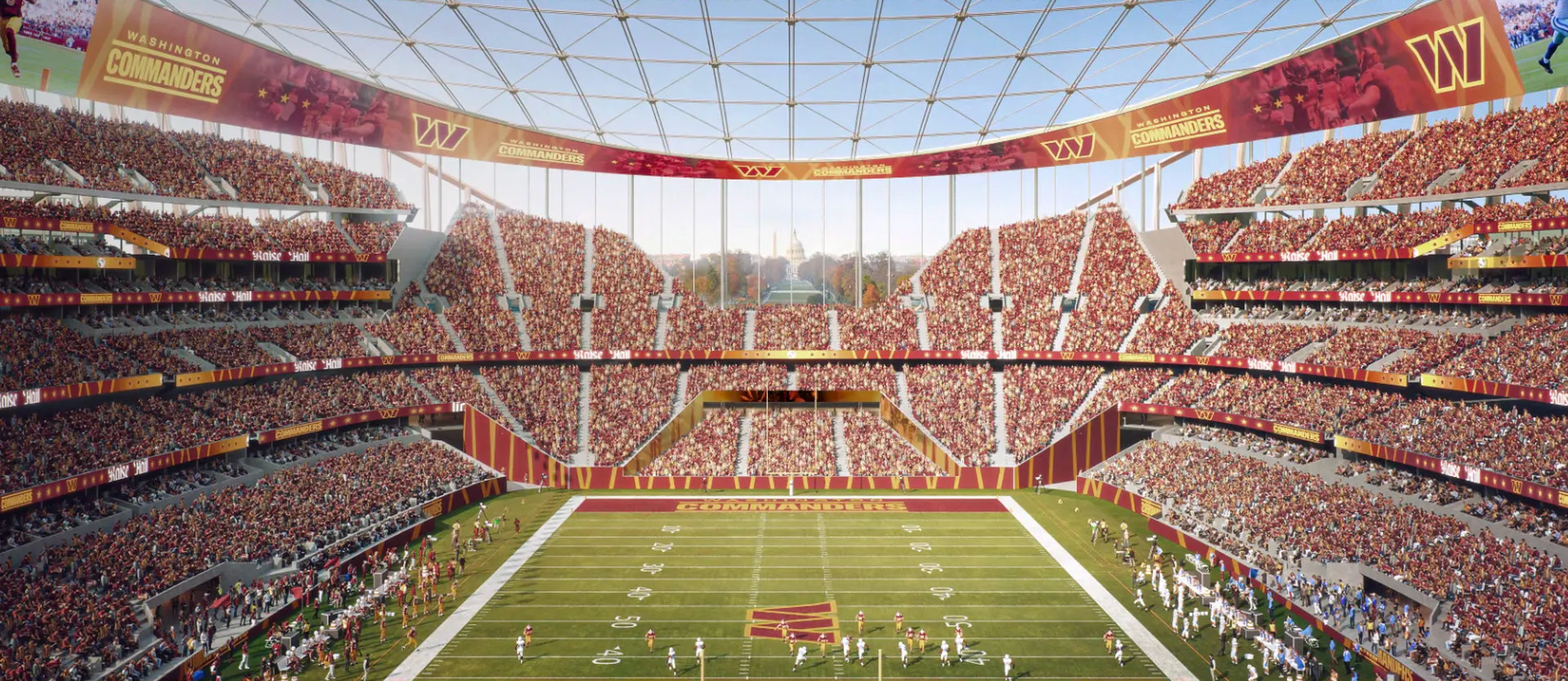 This would be the new Commanders stadium.