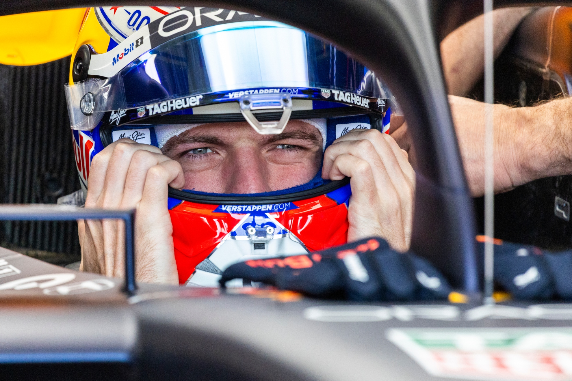 Max Verstappen durante la FP1 de Canadá.