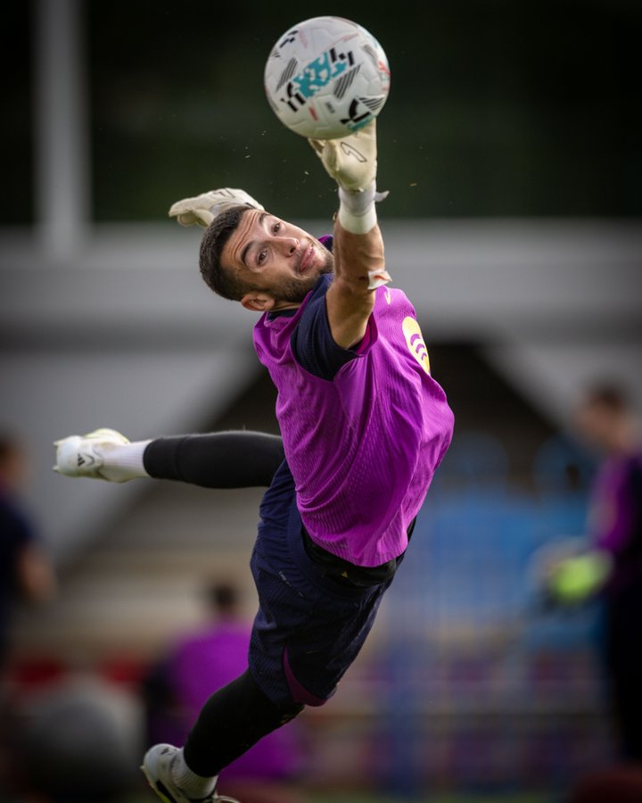 Joan García, durante una sesión.
