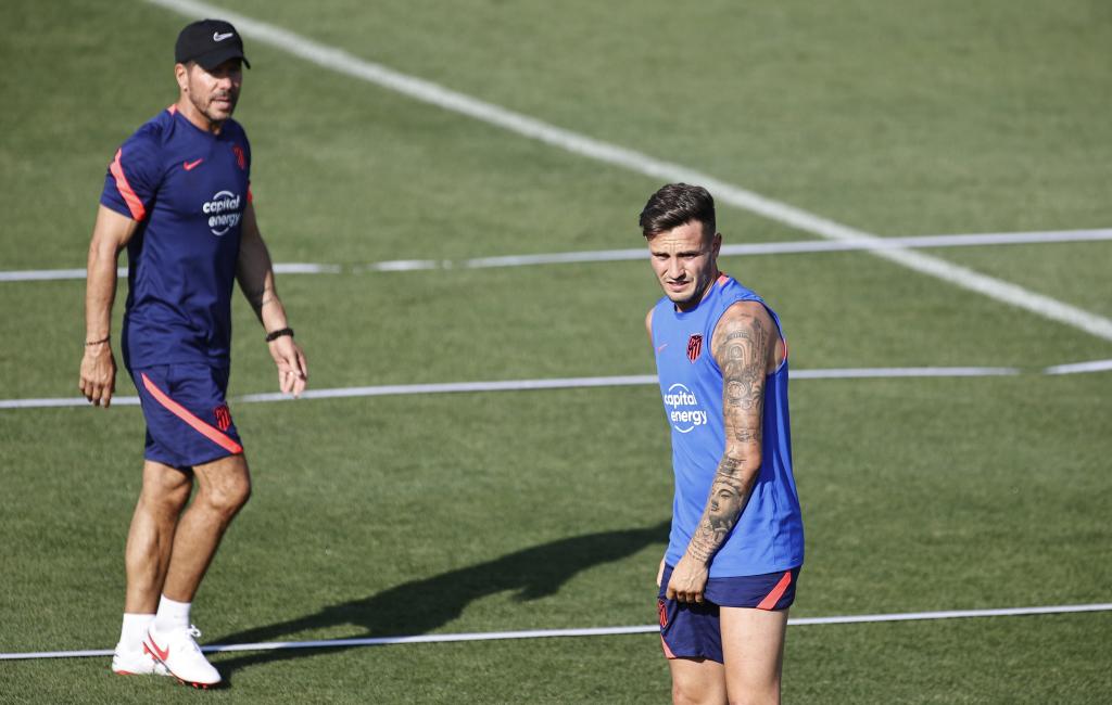 Madrid Atletico Training nella città sportiva di Majadahonda