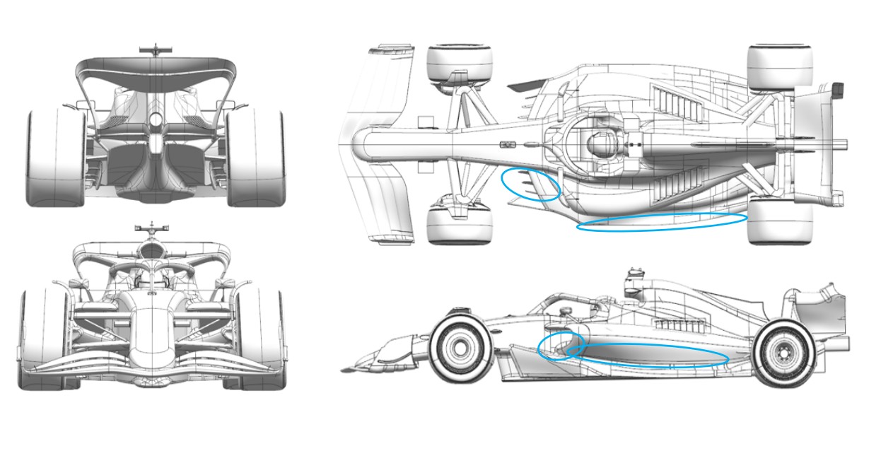 Mejoras de Williams centradas en suelo y carrocería del FW47