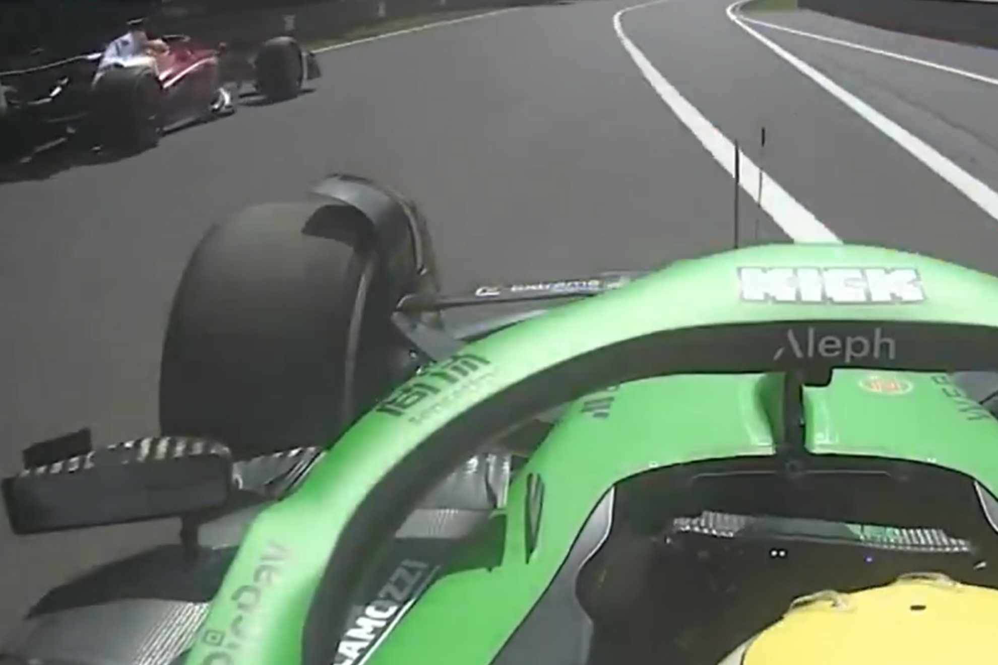 La acción de Bortoleto y Hamilton.